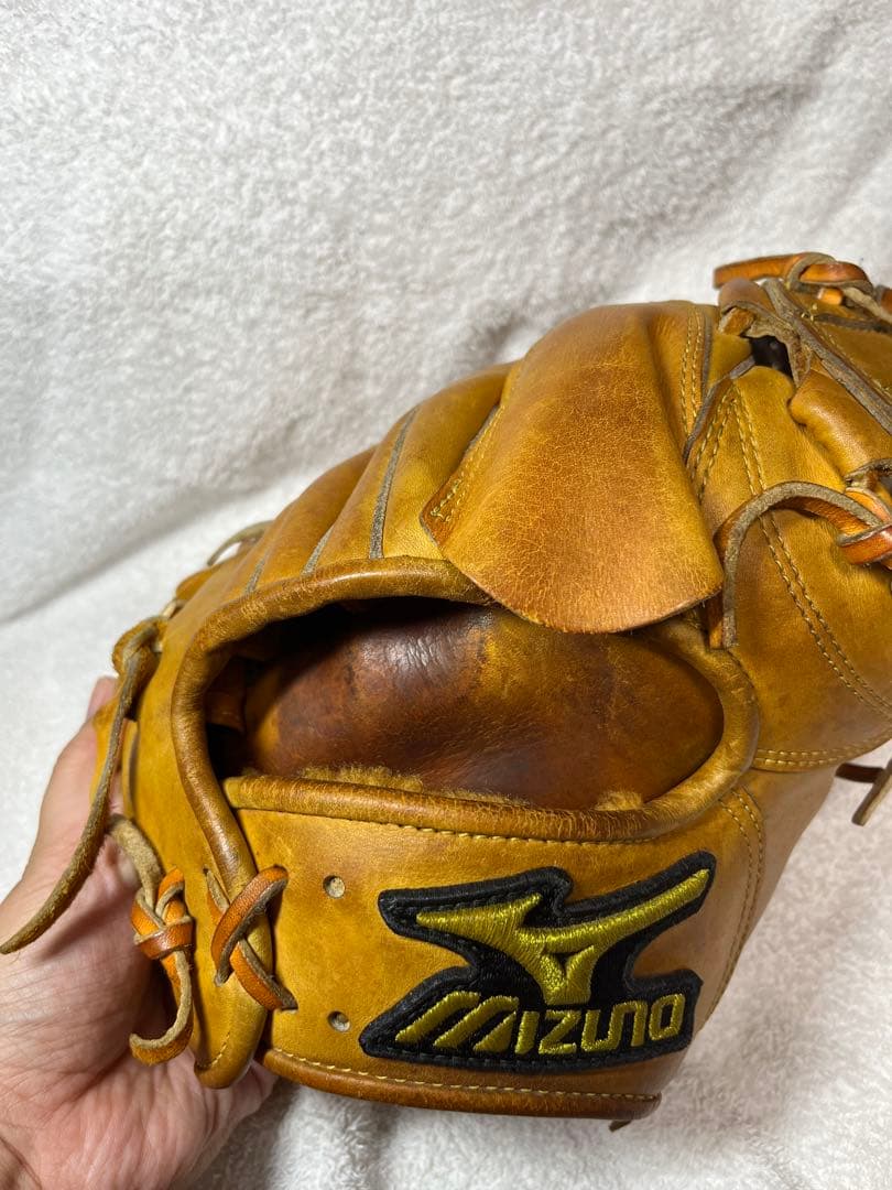 Mizuno 硬式グローブ ブラウンレザー