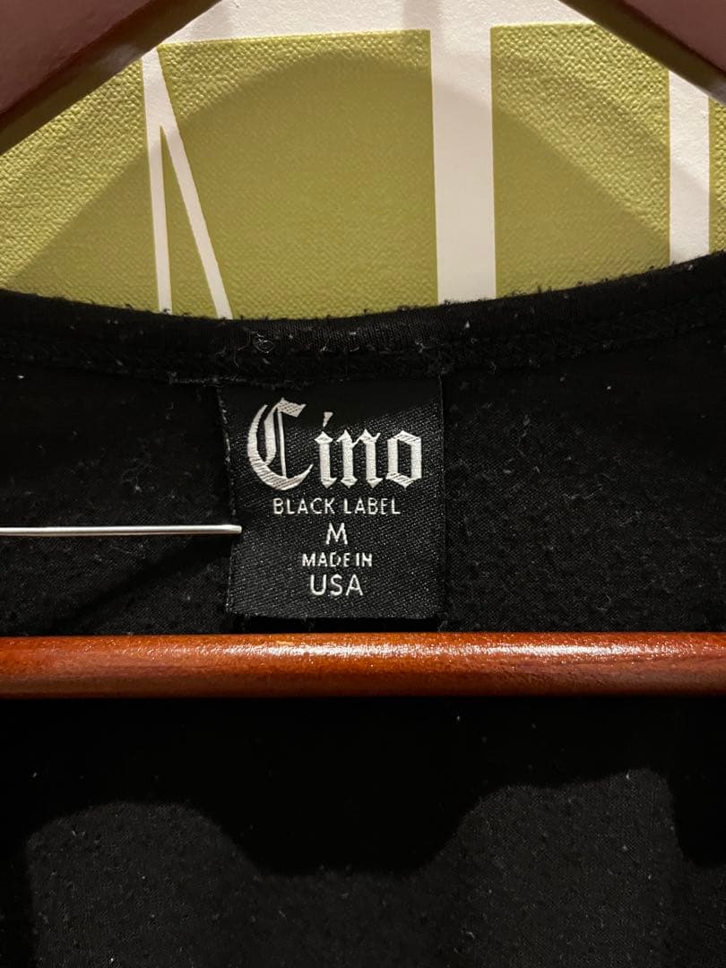 【希少/USA製】Cino BLACK LABELタンクトップ シカゴブルズ風M