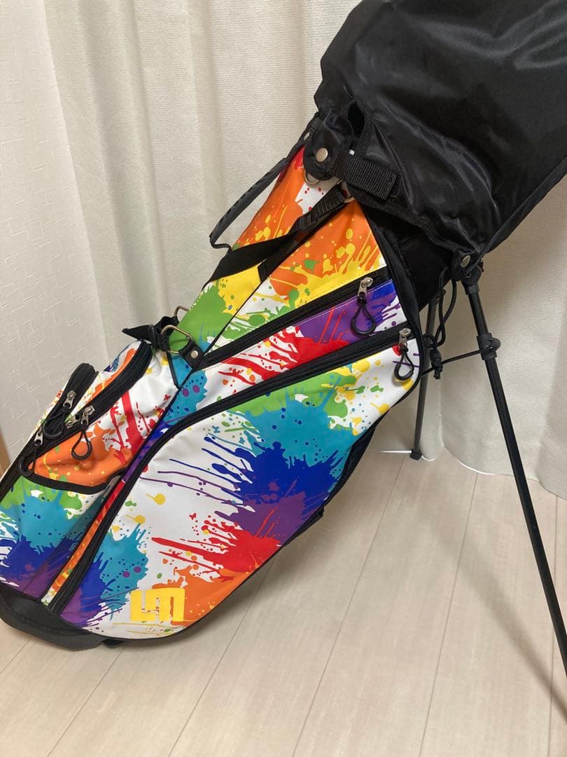 ラウドマウス　ペイント柄　スタンド式キャディバッグ