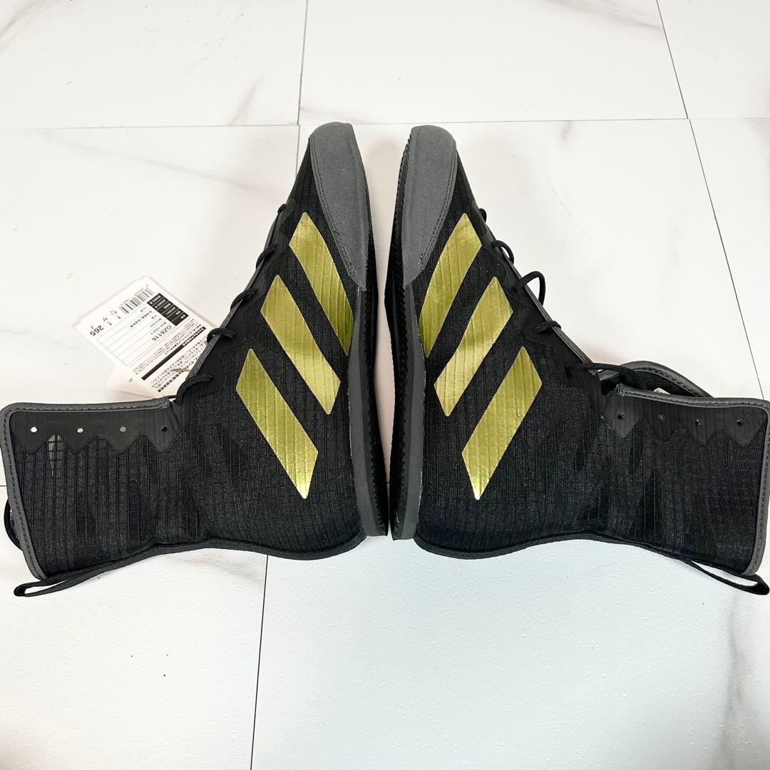 未使用❗️adidas BOX HOG 4 ボクシングシューズ　GZ6116 黒