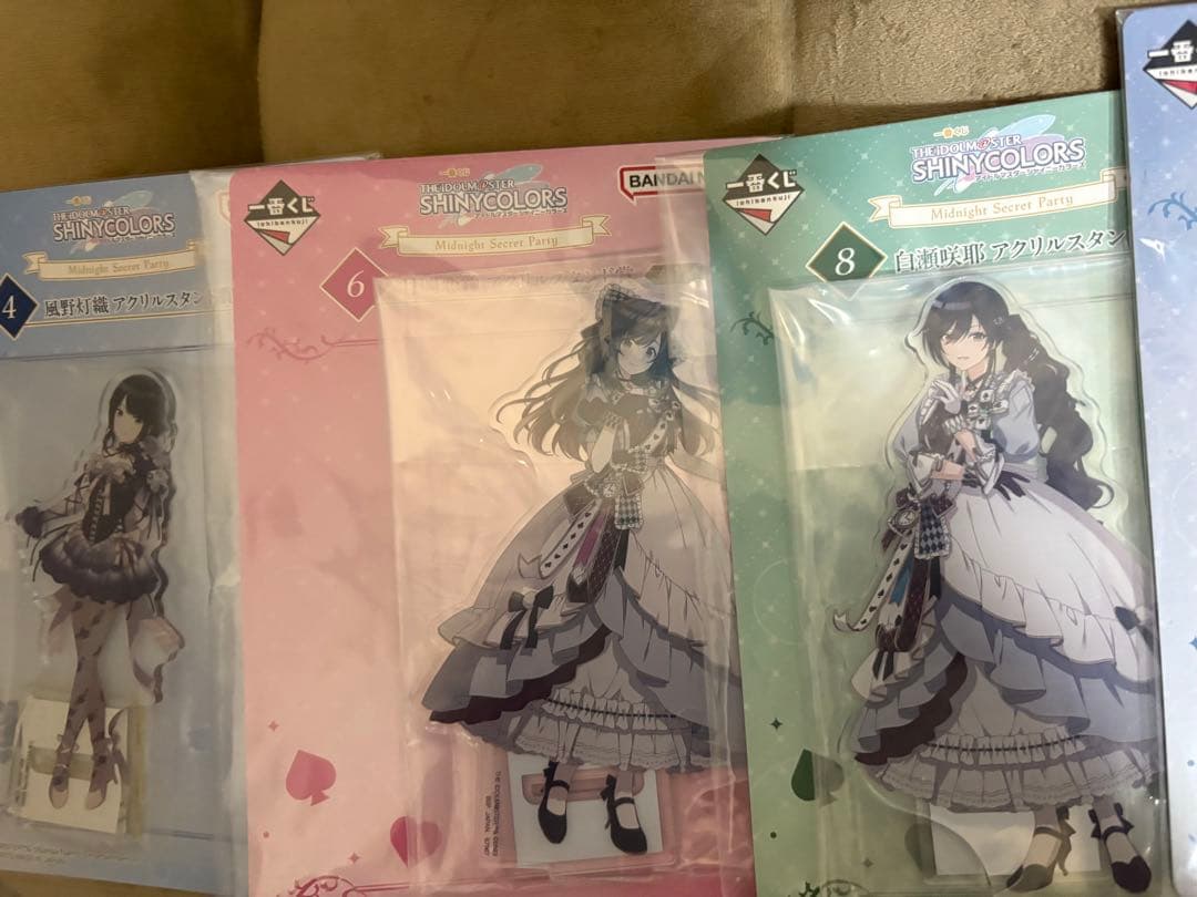 シャニマス　ラストワン+アクスタ13種 招待状8種、クリアポスターコンプセット