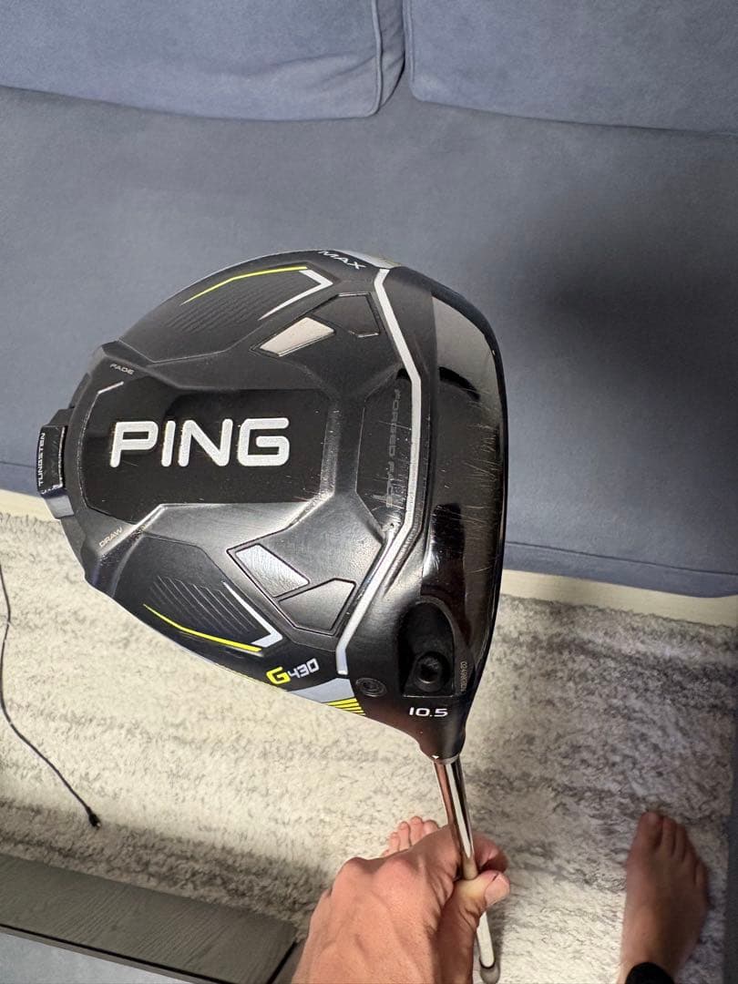ドライバーPING G430 10.5° ピン シャフト tour 2.0