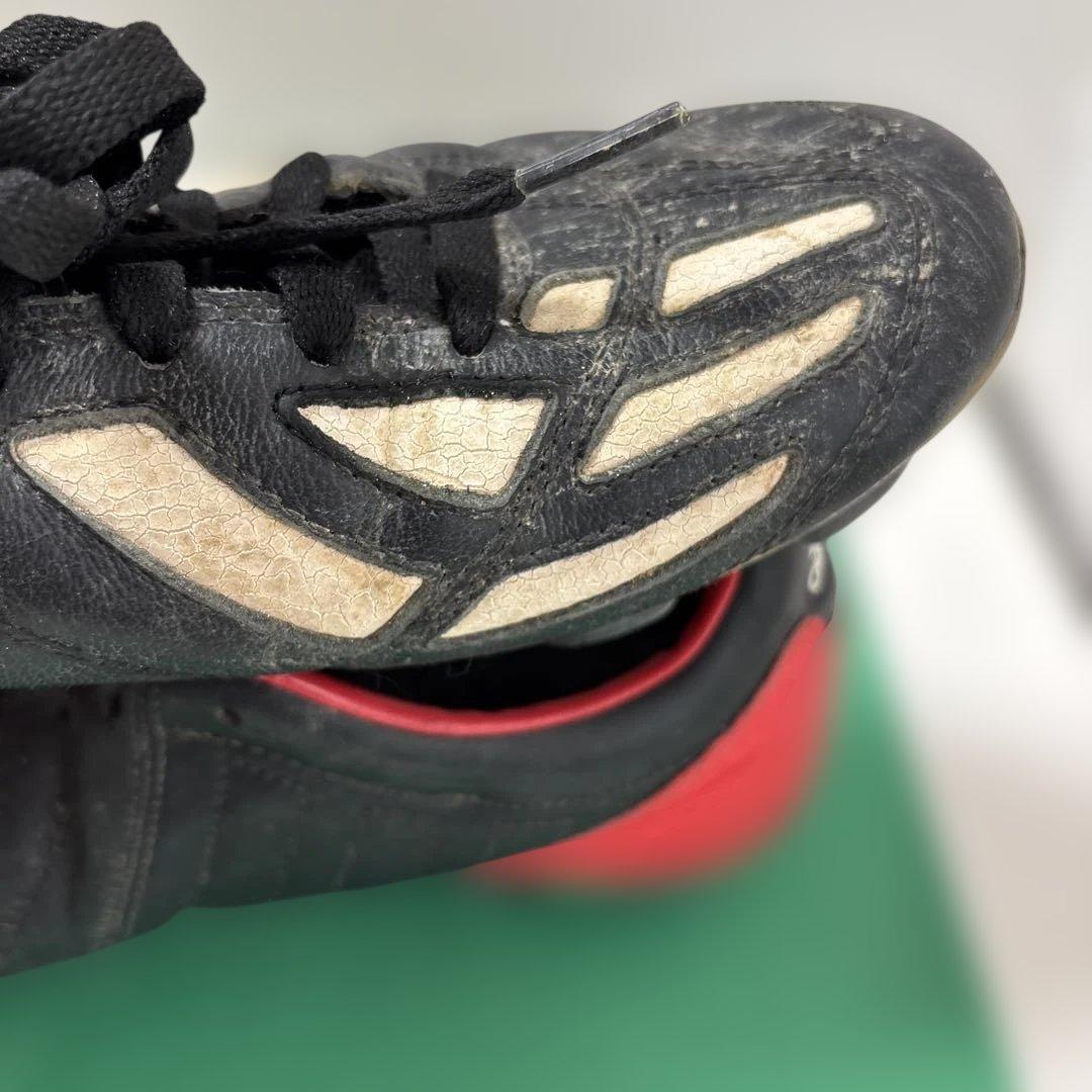 アディダス　サッカースパイク　プレデターマニア 27㎝ 黒/赤　現状渡し
