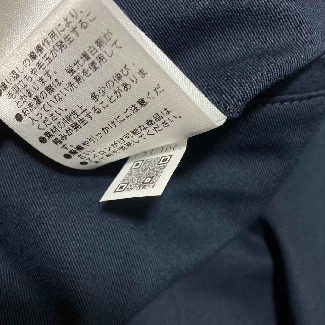 新品 パーリーゲイツ ジャックバニー 2WAYストレッチツイルパンツ(5)L/紺