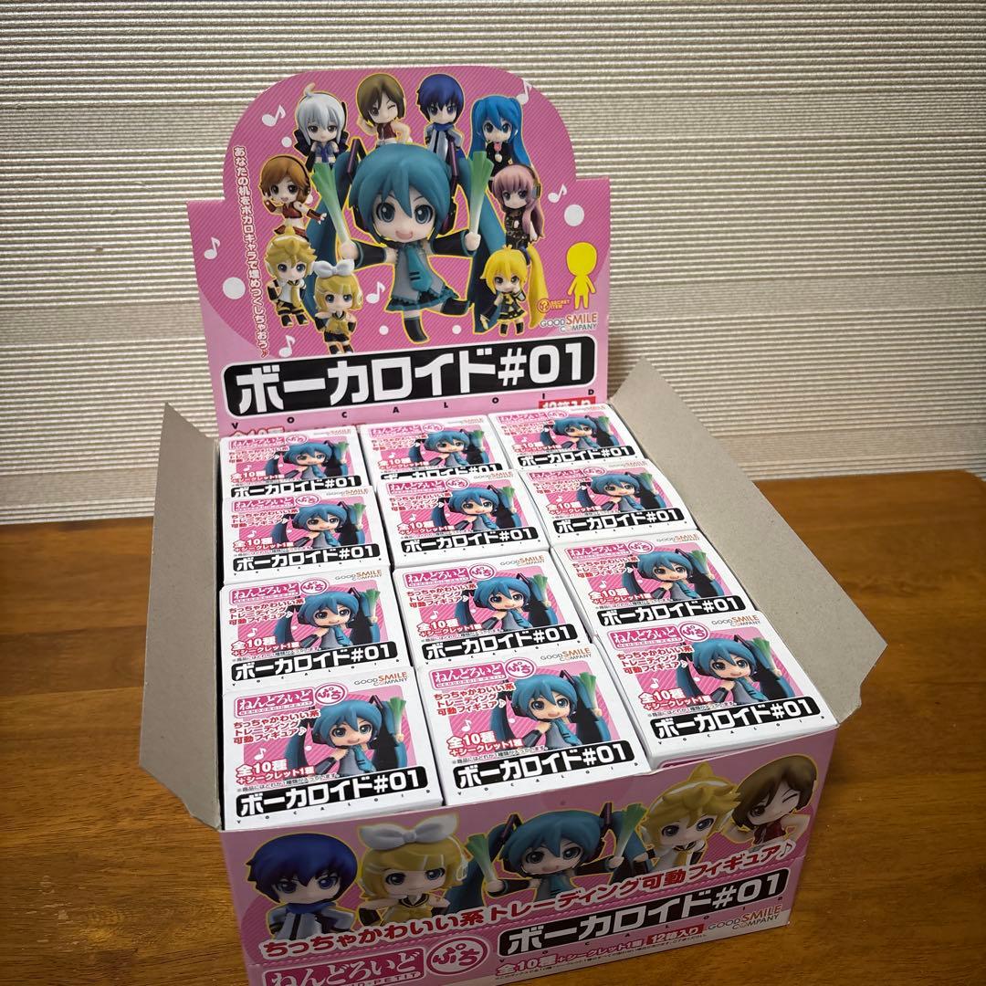 ねんどろいどぷち　ボーカロイド#01 BOX付　コンプセット