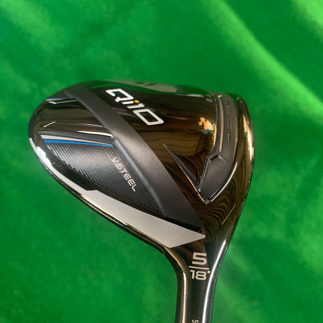 【超美品】TaylorMade Qi10 5W 18° LINK FW75S