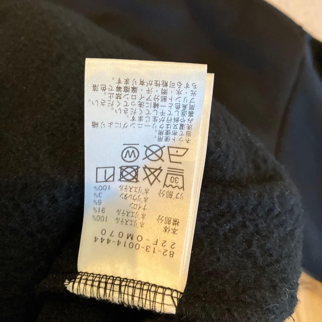 BEAMS GOLF ORANGE LABEL/襟ロゴ 裏フリース　イエロー