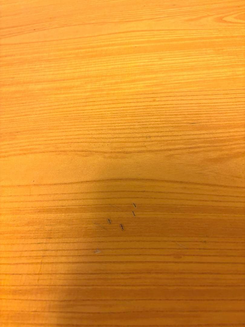 旧ロゴ　ヴィンテージ 天童木工 乾三郎 ケヤキ 欅板目 座卓 ローテーブル