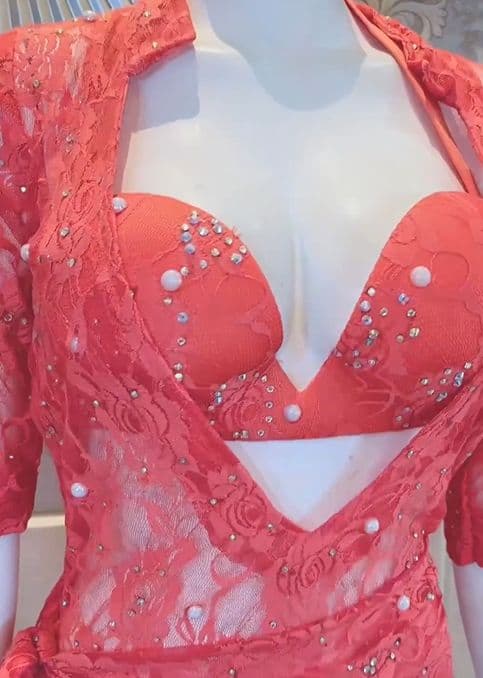お得 美品一点物 ベリーダンス サイーディ オリエンタル衣装 エジプト産