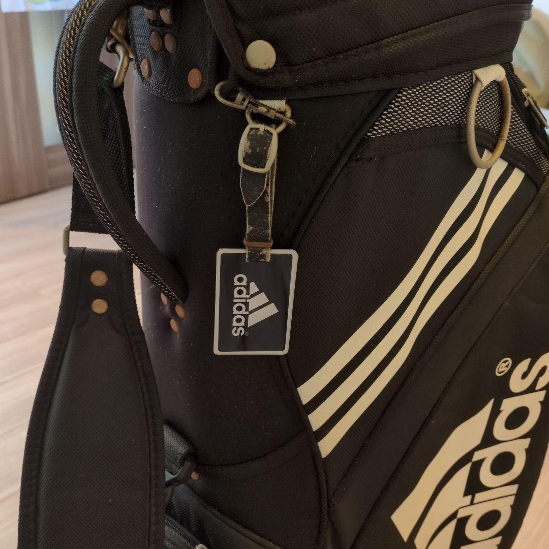 adidas ゴルフキャディバッグ 黒