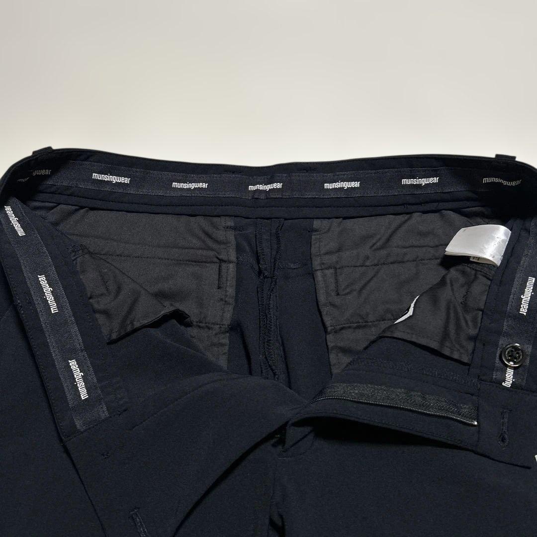 Munsingwear マンシングウェア　ゴルフ　パンツ　ブラック　ウエスト79