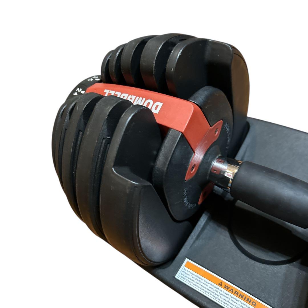 美品 DUMBELL② ダンベル 可変式 24kg TOPFILM