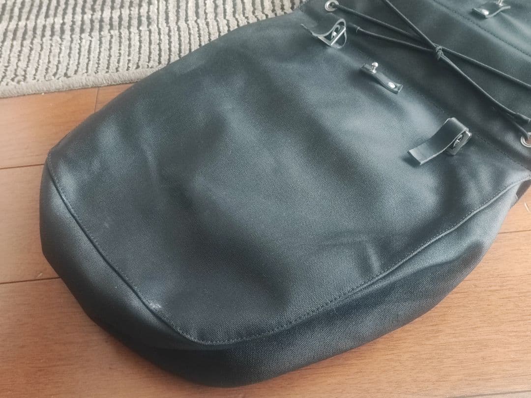 BROOKS（ブルックス） 折りたたみ式レザー パニアバッグ（黒）