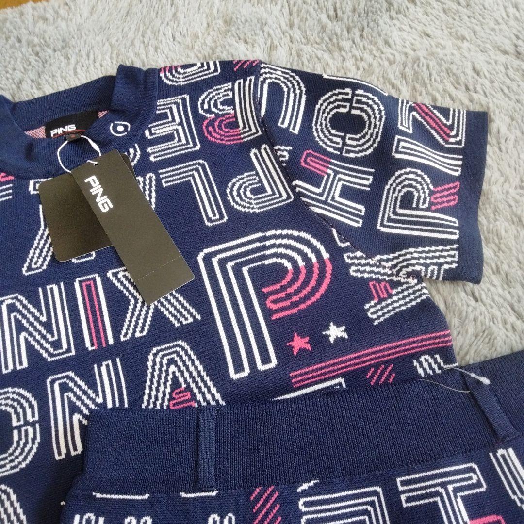 【新品タグ付き♡】PING♡セットアップ♡S 半袖/スカート ゴルフ*スポーツ