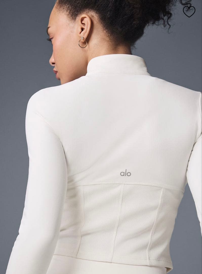 ヨガ・ピラティス alo Airbrush Corset Full Zip Jacket
