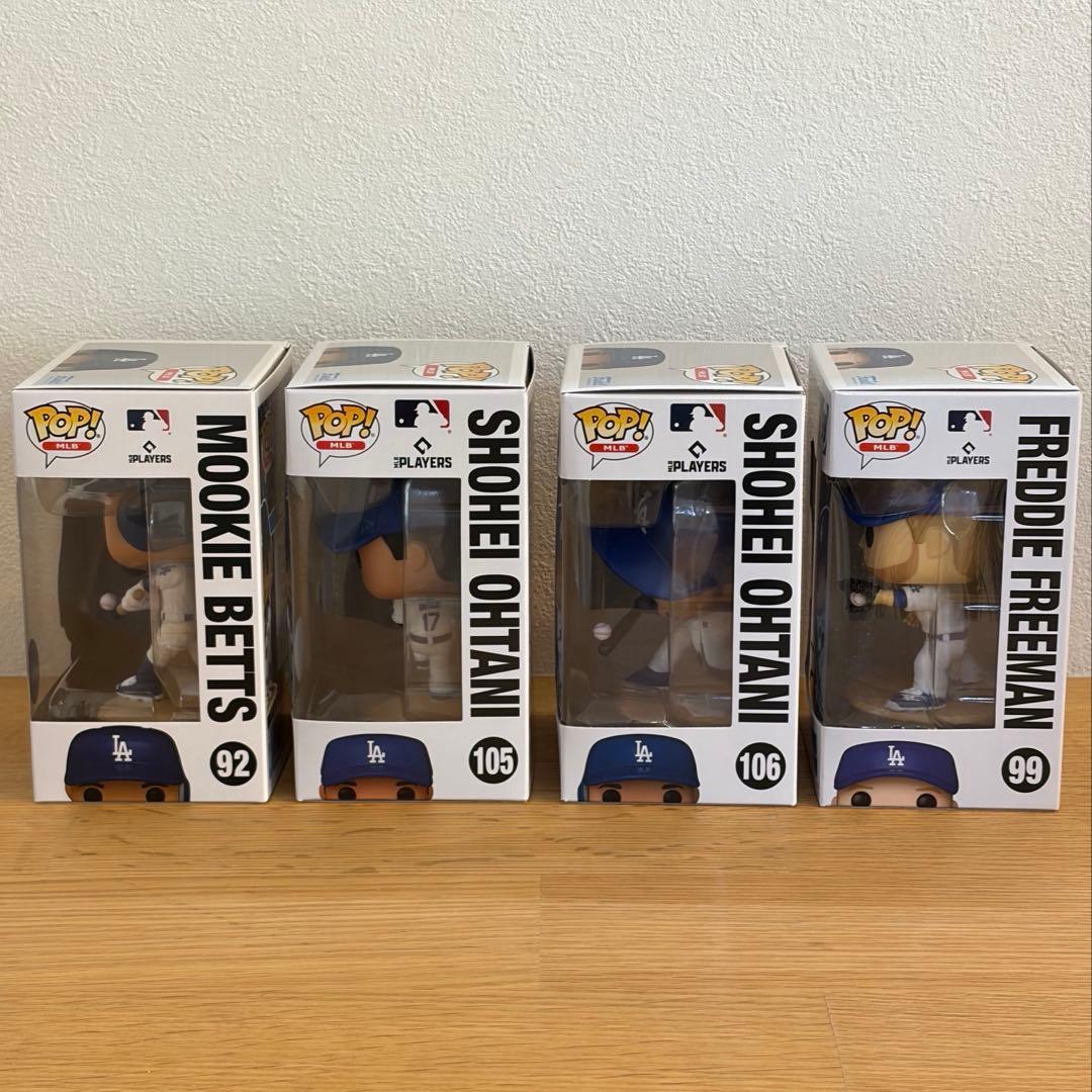 Funko Pop MLB LAドジャース 4体 大谷翔平・フリーマン・ベッツ