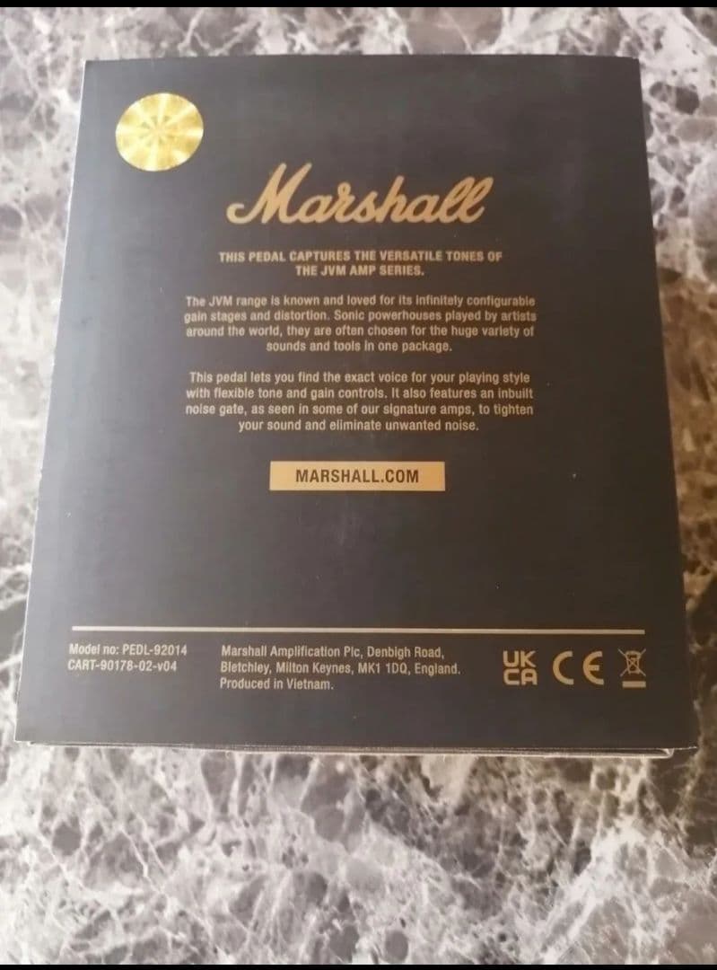 1名限定 新品未使用 Marshall JVM Pedal 今週まで値下げ特価