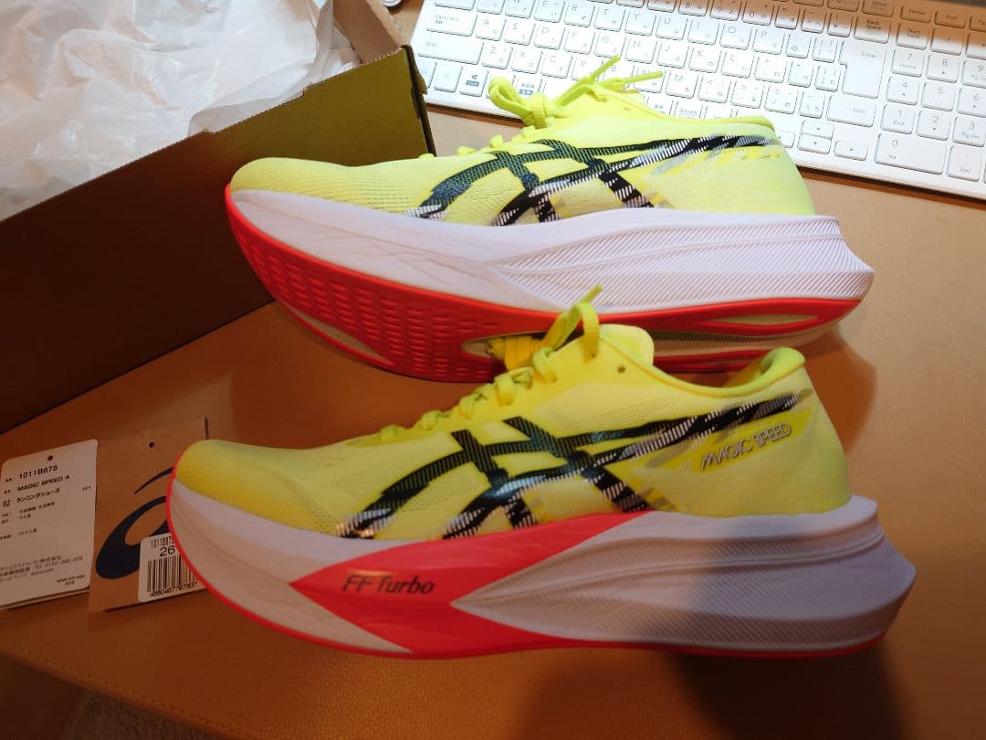『ほぼ 新品です』ASICS Magic Speed 4 26.5cm