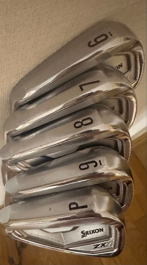 スリクソンSRIXON ZX7 MkII 6-P5本アイアンセット レフティ
