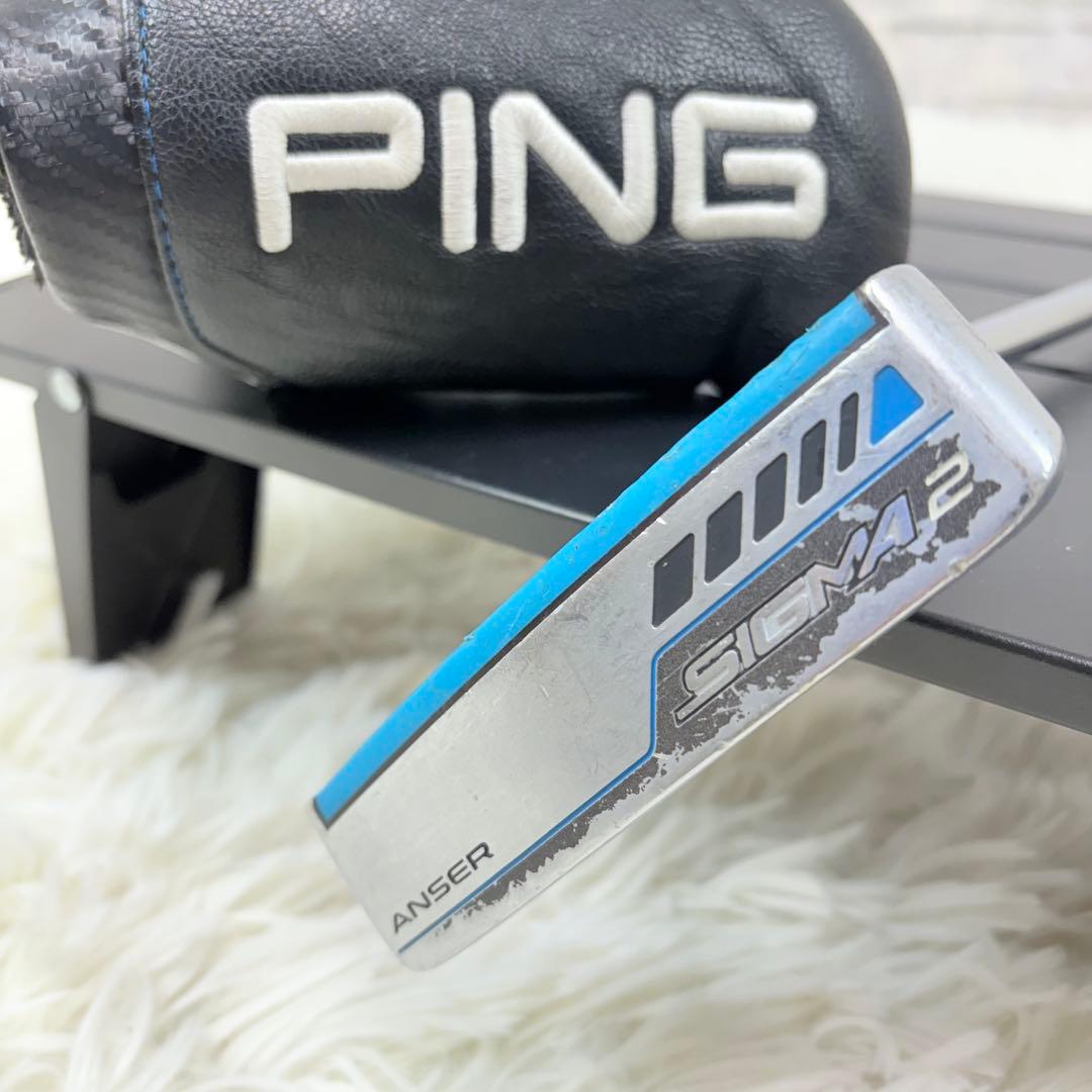 ピン PING SIGMA 2 ANSER パター 33インチ ヘッドカバー付き