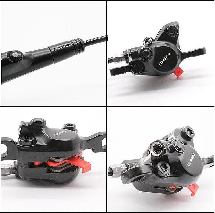 シマノMT200油圧ディスクブレーキ+RT56ローター(180mm)２枚セット