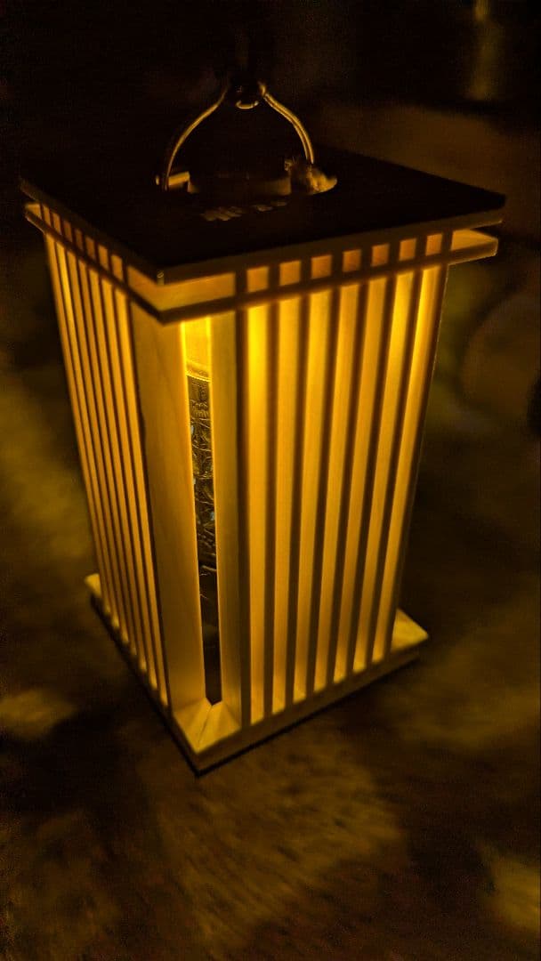 BRIGHTUS 組子シェード＆ケース 替え純正和紙×3枚 セット販売。