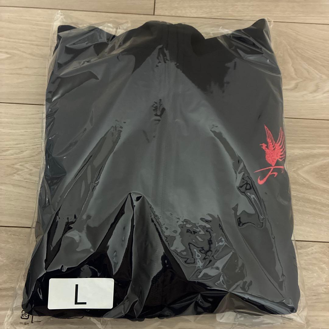 ファジアーノ岡山　ダンボールニットフルジップパーカー　Lサイズ