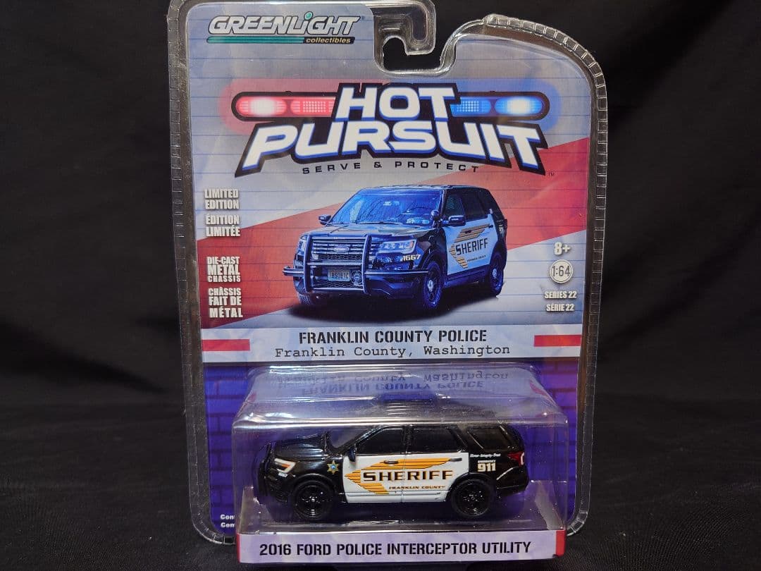 GREENLIGHTHOTPURSUITアメリカパトカーミニカー5台セット