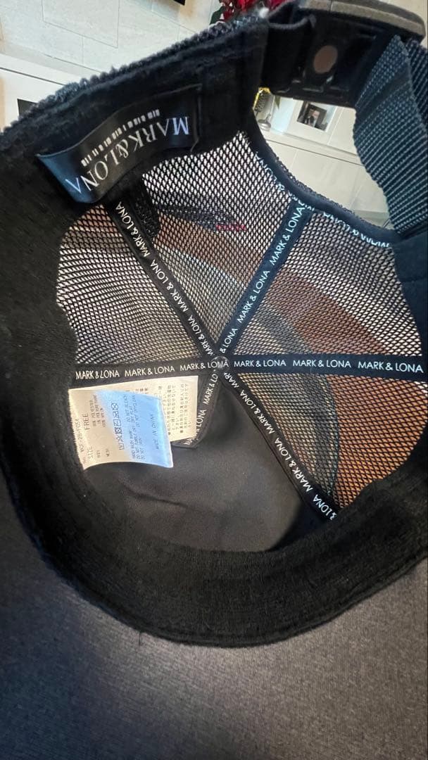 お値下げMARK&LONA グレー メッシュキャップ