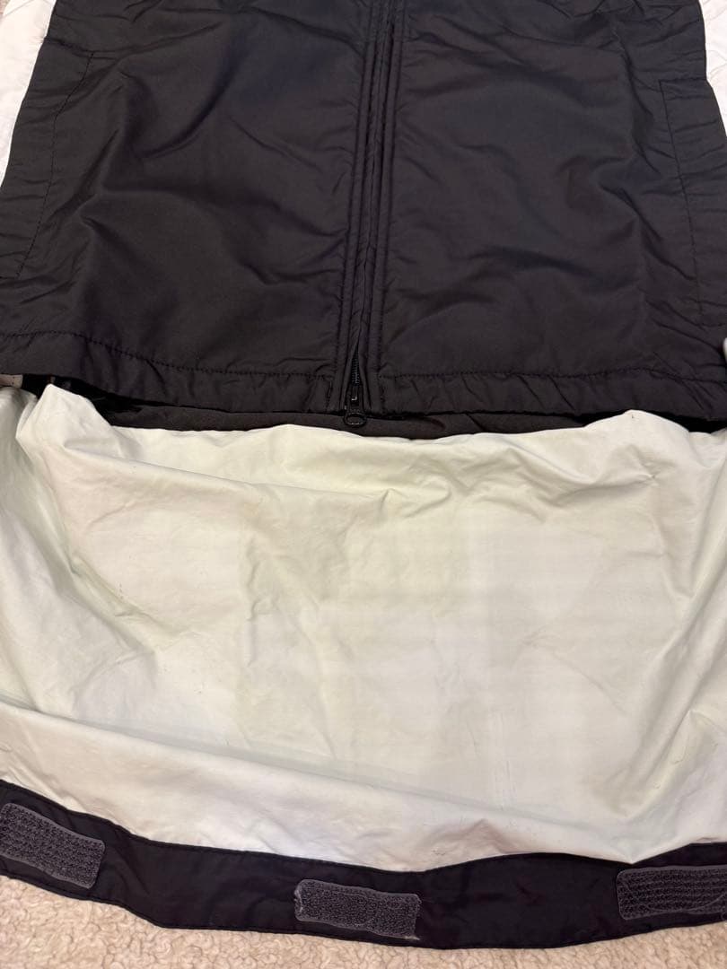 【美品】UNDERARMOUR超多機能防水防寒アウタージャケットLG黒