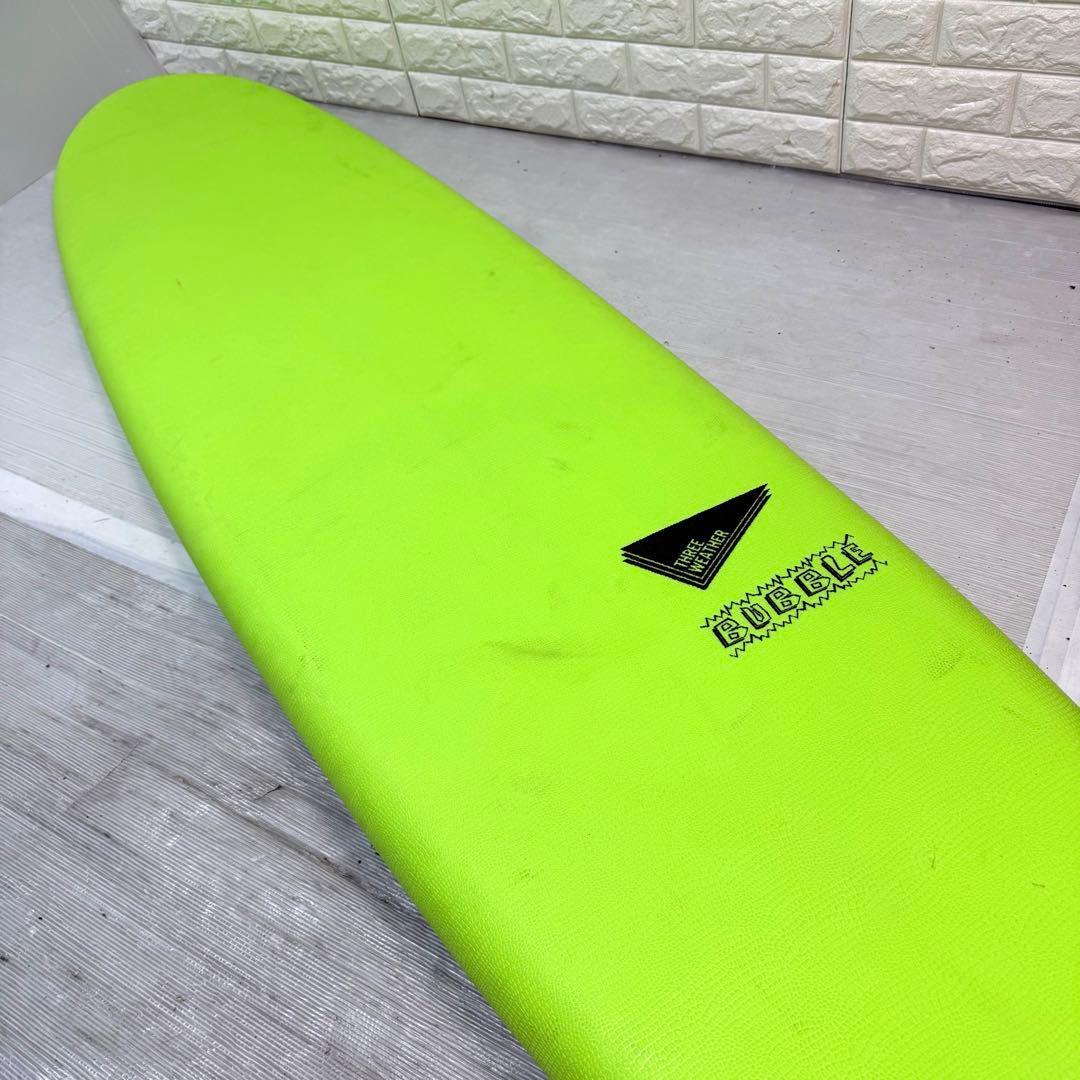 超美品　スリーウェザー BUBBLE ソフトサーフボード　6’10ft 良好