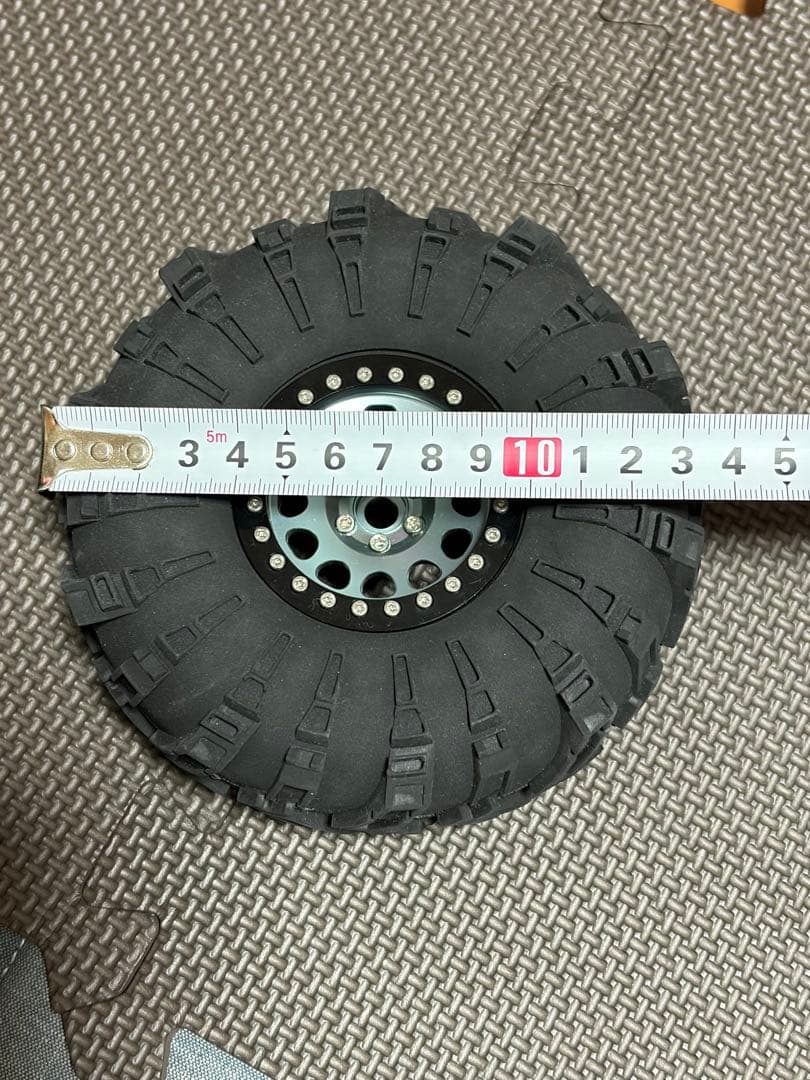 2.2インチ クローラータイヤ・ホイールセット