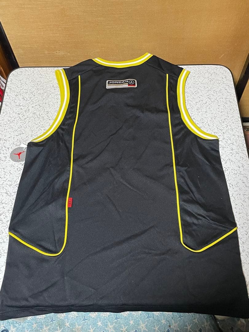 タグ付未使用品！Jordan タンクトップ ブラック/イエロー Lサイズ