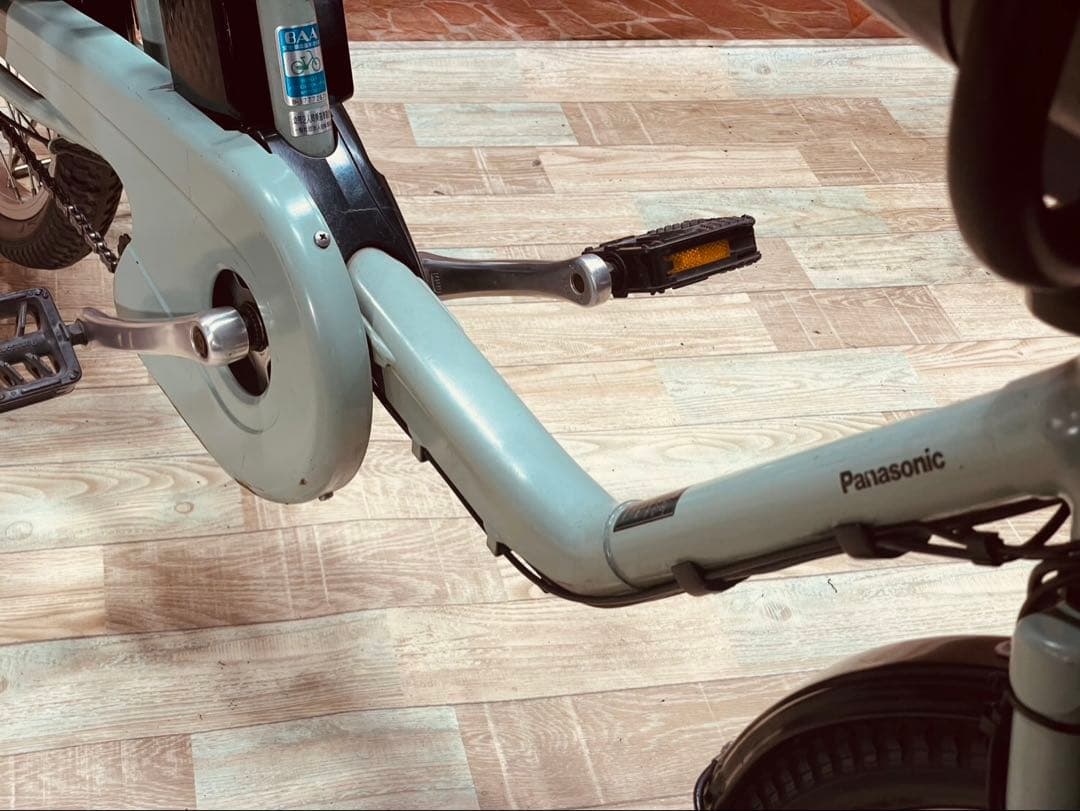 パナソニックギュット⭐️12AH！子供乗せ電動アシスト自転車Y3553