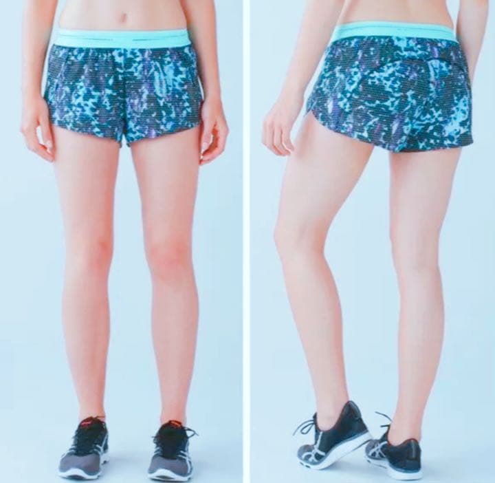 【lululemon】スプリットショーツ サイズ:4