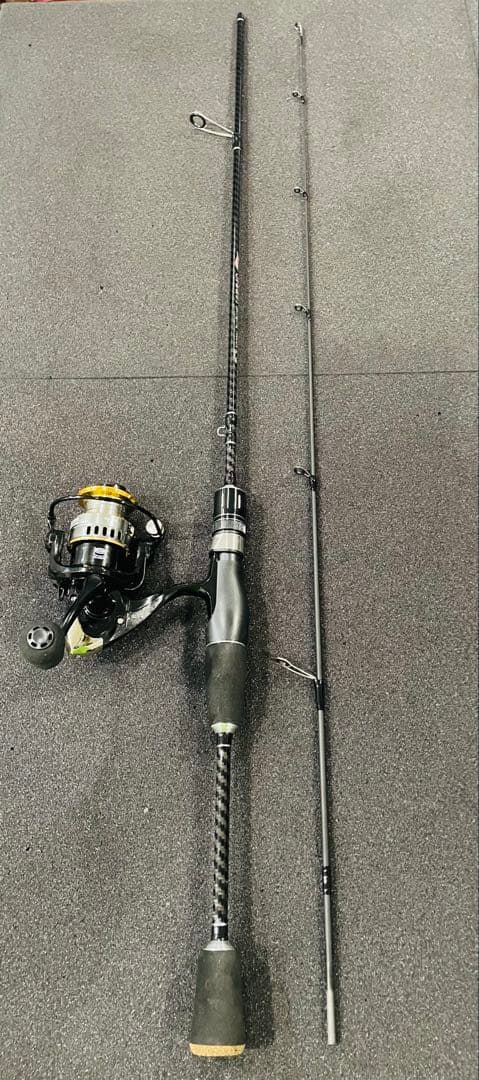 アジング・メバリング・エリアトラウト 2ピーススピニングロッド180cm UL