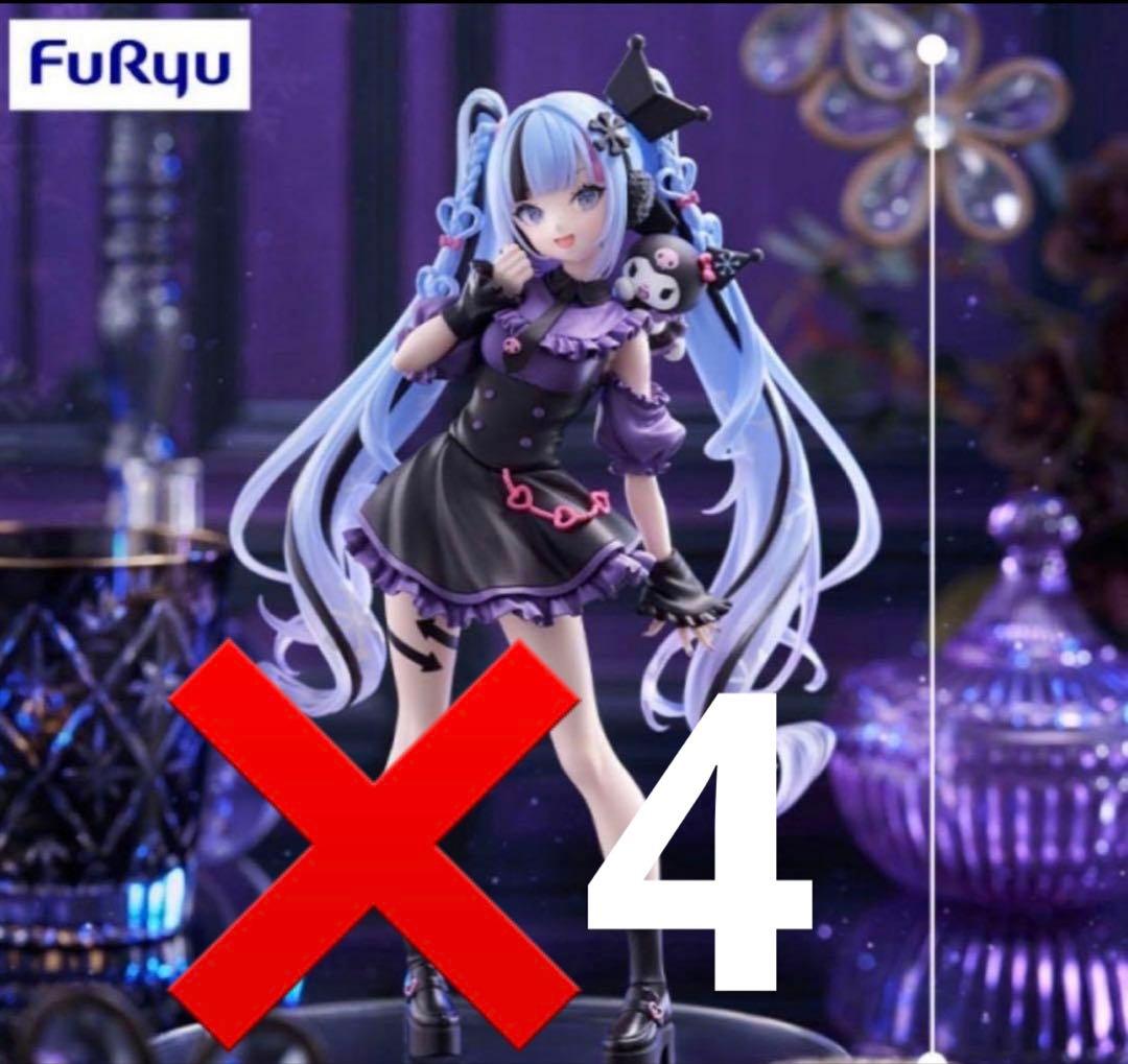 雪ミクxクロミ Trio-Try-iT 初音ミク フィギュア　4体セット