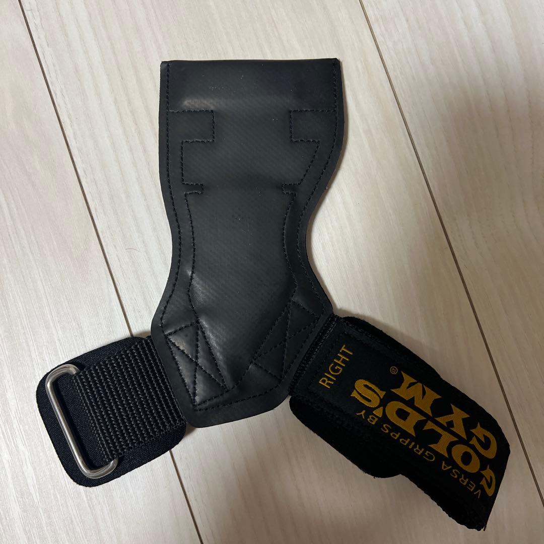 【新品】サイズS ゴールドジム パワーグリップ プロ ブラック 黒