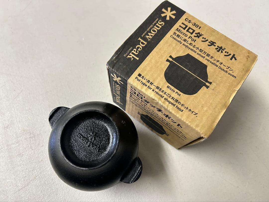 スノーピーク　 peak コロダッチポット　初期モデル　ユーズド