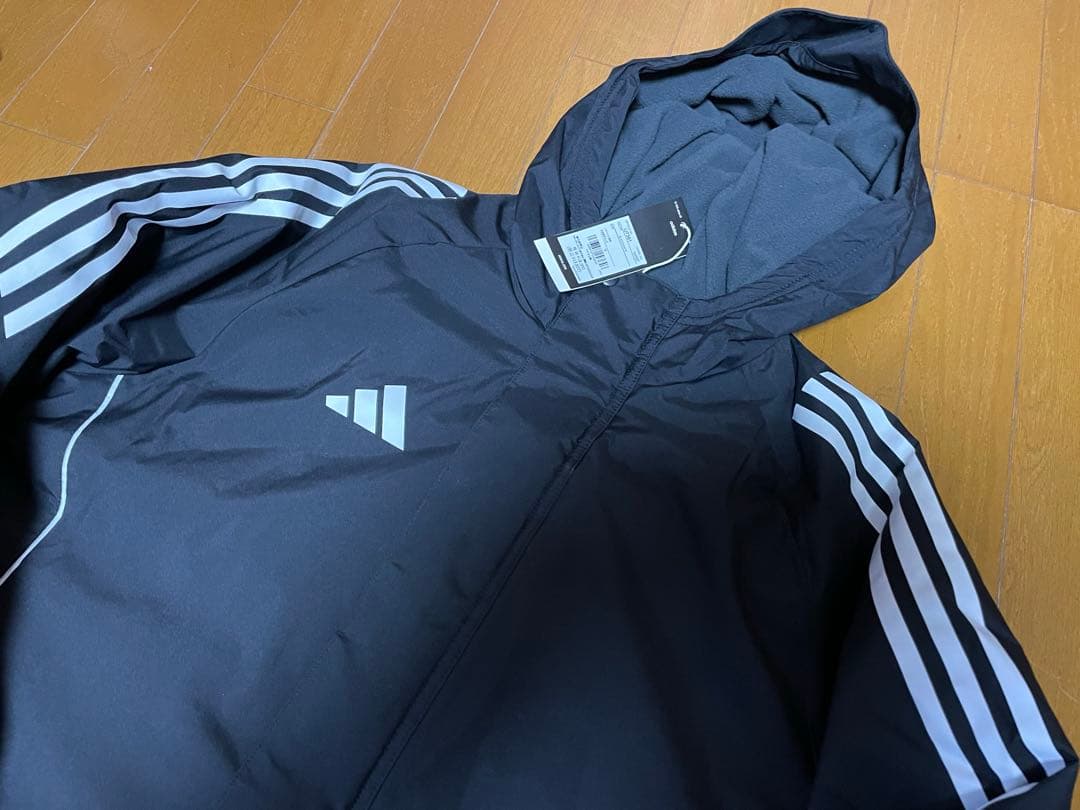 Mサイズ アディダス adidas ベンチコート サッカー 防寒