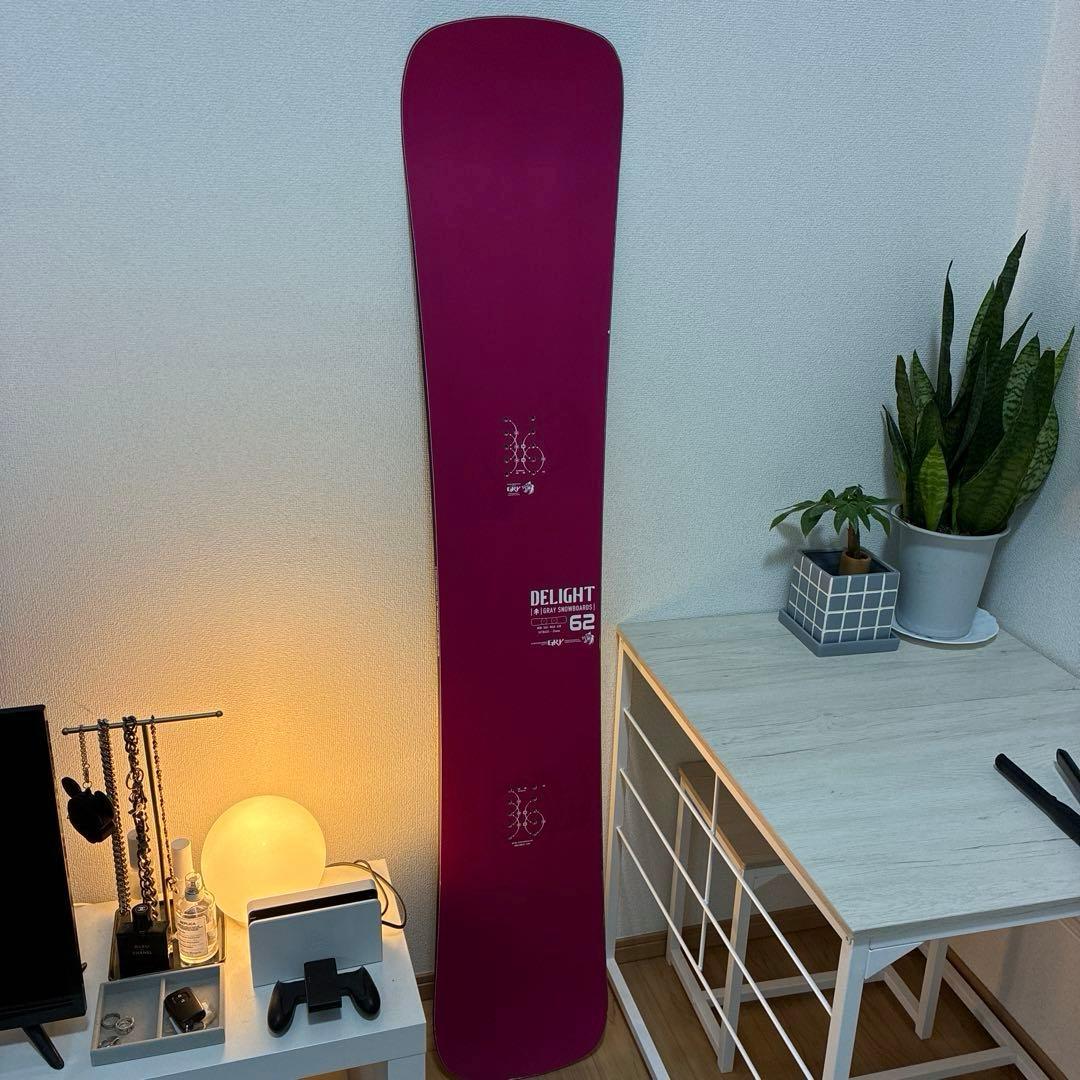 スノーボード GRAY BOARDS DELIGHT 62cm