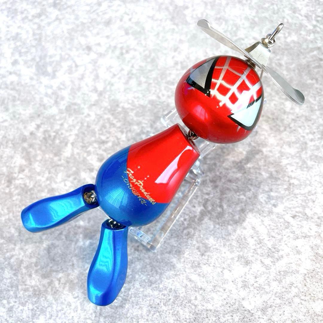 【フロッグプロダクツ】ウッドドール　スパイダーマン　蜘蛛男　稀少品