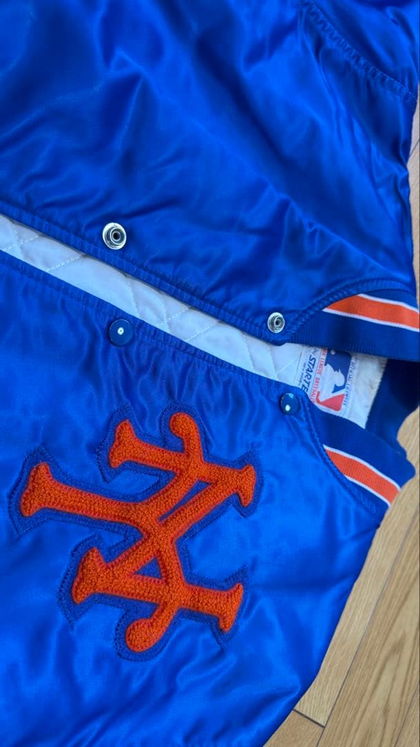 MLB Metsスタジャン USA製 90s ニューヨークメッツ ヴィンテージ