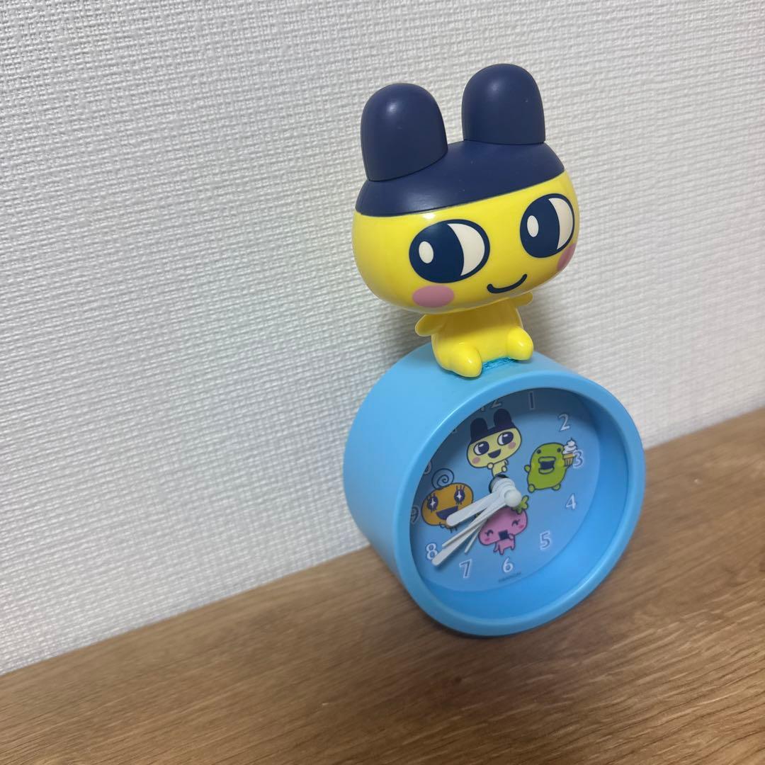 たまごっち まめっち キャラクター付き目覚まし時計