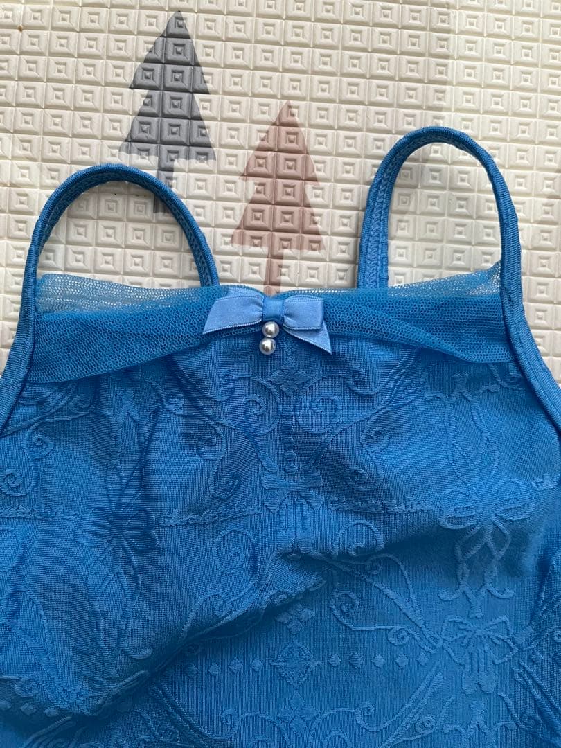 【美品】チャコット　レオタード　青　120