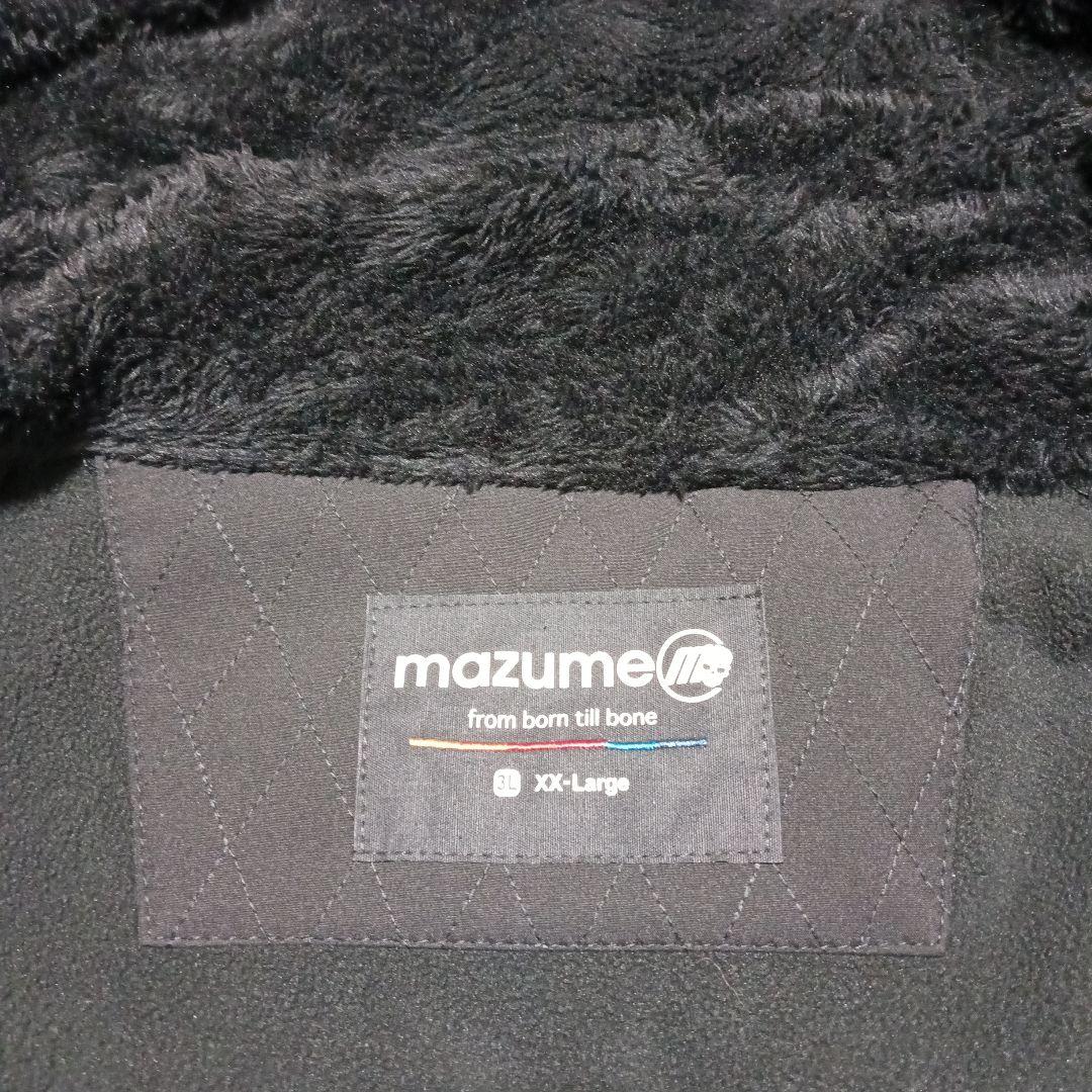 【mazume】ウインドカットジャケット　ブラック　3L