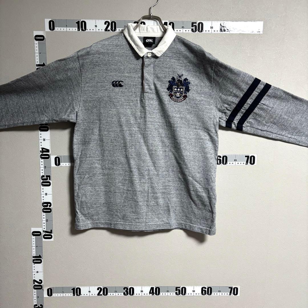 CANTERBURY カンタベリー ラガーシャツ長袖ポロシャツユニフォーム L