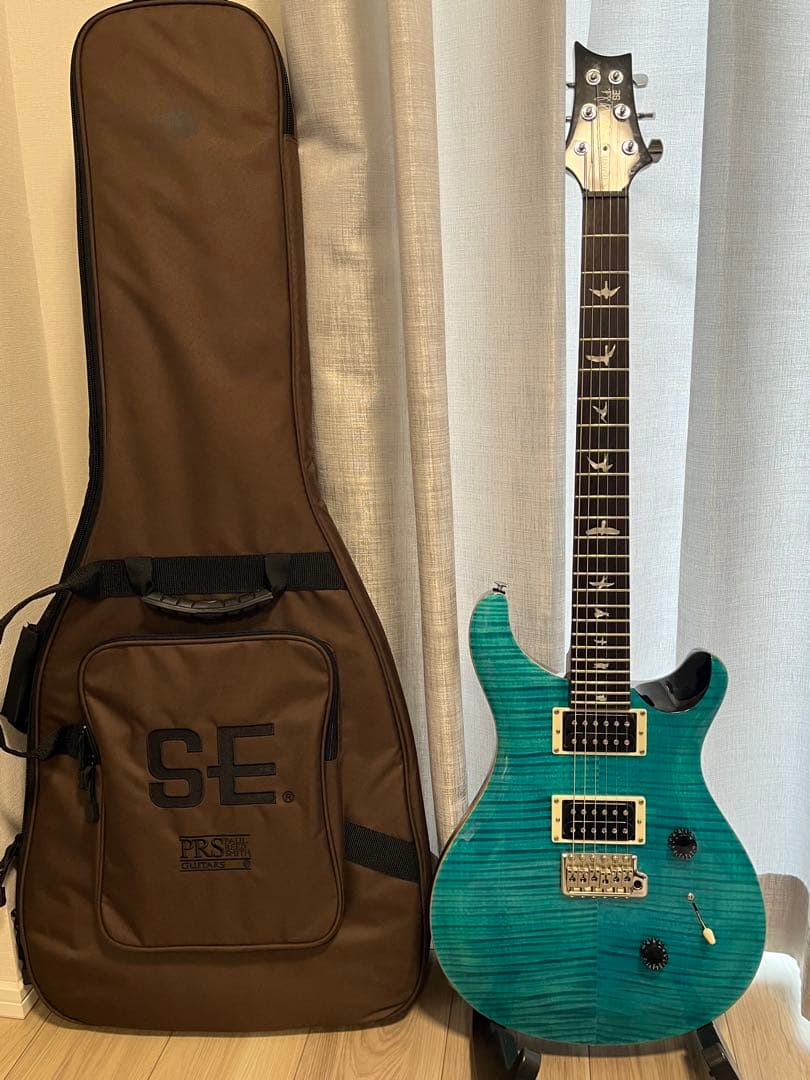 美品　PRS SE Custom 24 Blue Matteo 2024調整済み