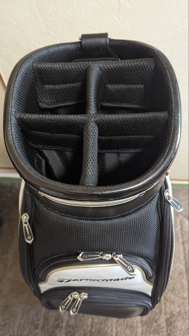 TaylorMade キャディバッグ ブラック/ホワイト