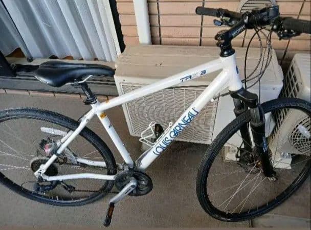 LOUIS GARNEAU クロスバイク ホワイト　trx3　470